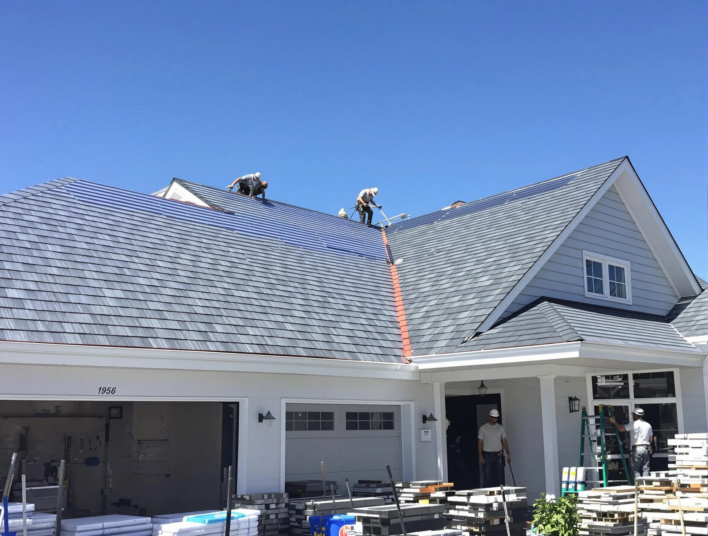 Old shingles removed and replaced by Lyndhurst Roofing Company in Lyndhurst, OH